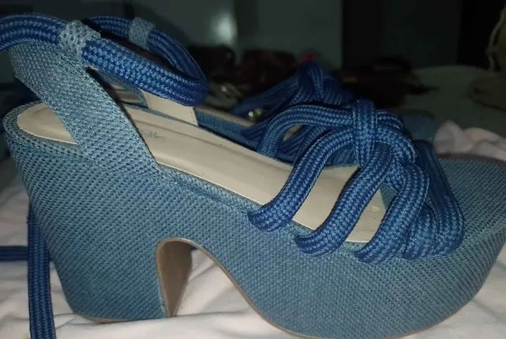 Sandália Azul - Foto 4
