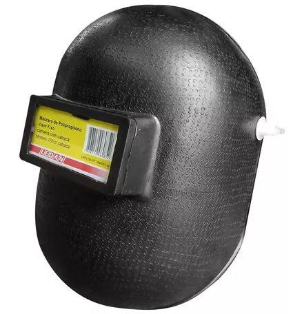 Mascara de Solda Polipropileno Com Visor Móvel 725 Ledan Mascara de Solda Polipropileno Com Visor Móvel 725 Ledan