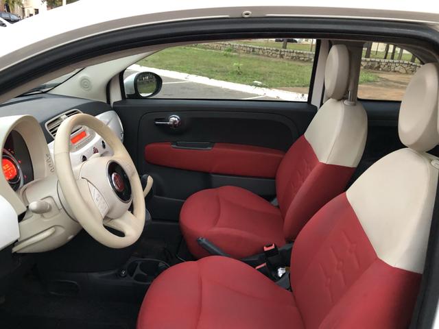 Fiat 500 2013 Automático com Teto Solar - Foto 6