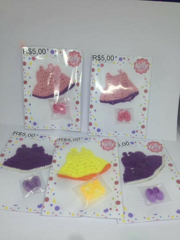Roupas para boneca Kelly