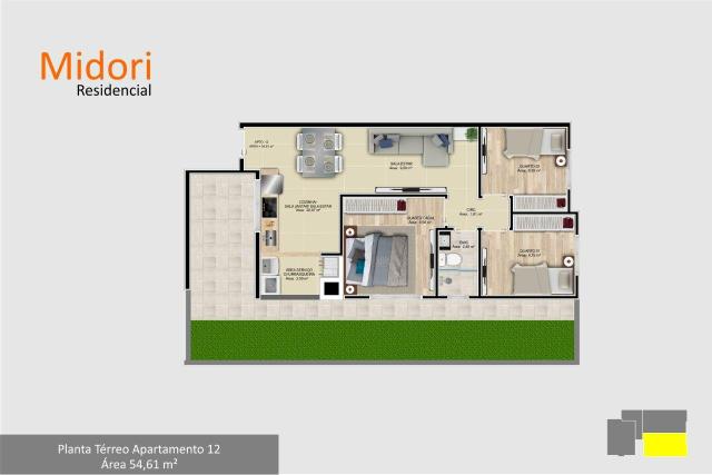 Apartamento 3 dormitórios em São José dos Pinhais - Foto 7