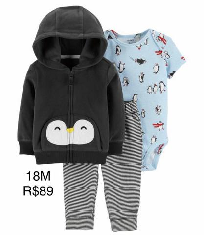 Conjuntos 3 peças Carters Fleece e Moletom - Foto 3