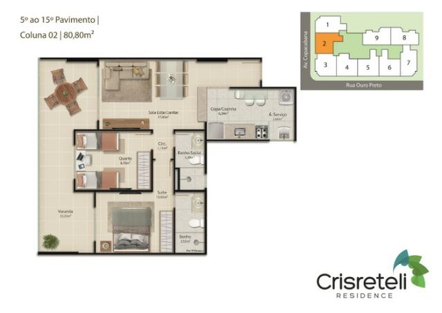 Lançamento apartamentos de 2 quartos na Praia do Morro - Foto 6