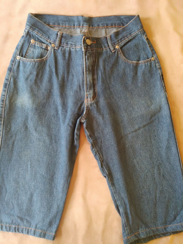bermuda jeans feminina 42
