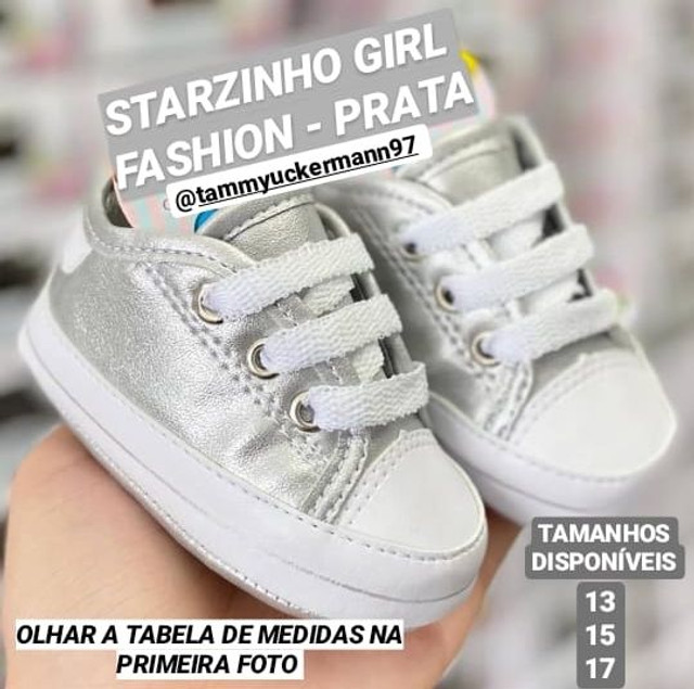 Sapatinhos starzinhos de bebê e sandalinha - Foto 4
