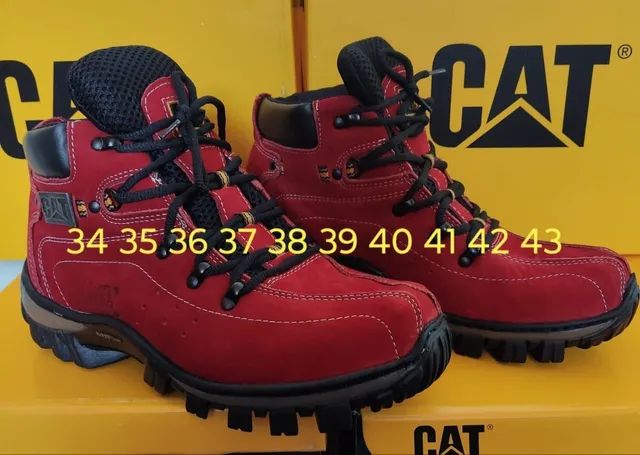 Bota Caterpillar Cano Médio, Bota Feminina Caterpillar Usado 90226918