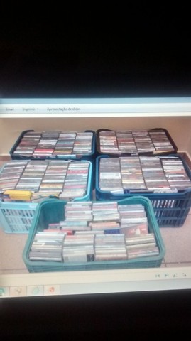 Acervo de 700 CDs Originais.