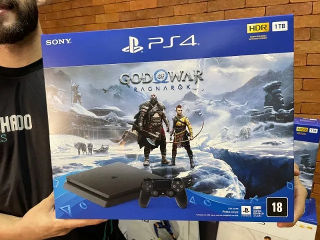 VIDEO GAME PS4 1TB + GOD OF WAR RAGNAROK - VIDEO GAME PS4 1TB + GOD OF WAR  RAGNAROK - SONY