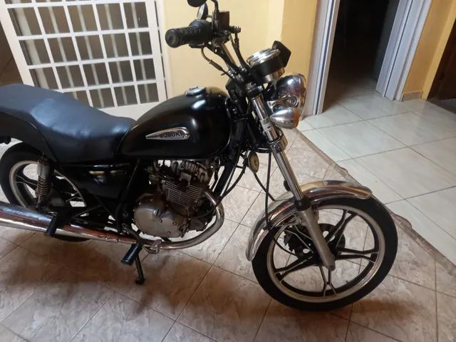 Comprar Suzuki Intruder 125 Preto 2008 em Jaú-SP