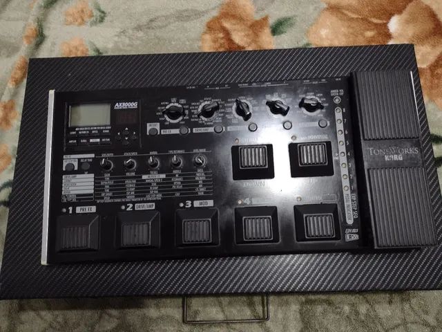 Korg, AX3000G, Pedaleira Guitarra