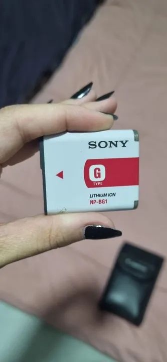 Bateria para câmera digital cybershot