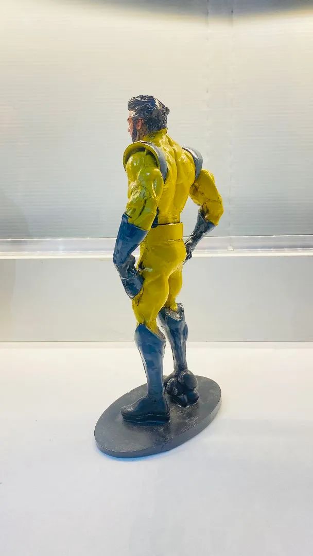 Boneco Resina figure action Wolverine Logan Marvel 19cm - Foto 3
