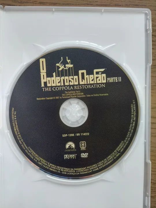 O Poderoso Chefão - The Coppola Res Trilogia toration - DVD - Foto 5