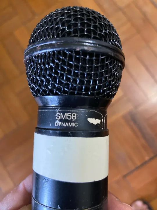 Microfone shure SM58 sem fio - Foto 2