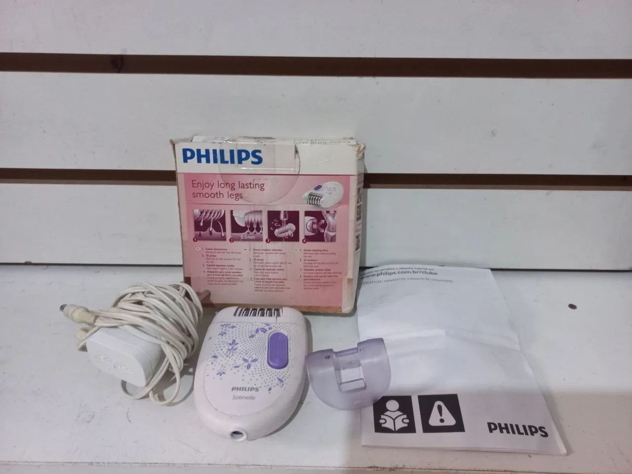 Depilador philips satinelli para cuidados pessoais  - Foto 2
