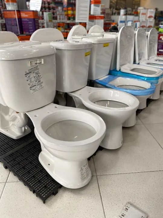 Vaso sanitário convencional ou com Caixa Acoplada - Construmad Materiais de Construção - Foto 4