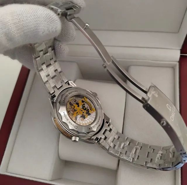 Relogio Omega SeaMaster Automatico Ceramica - Foto 5