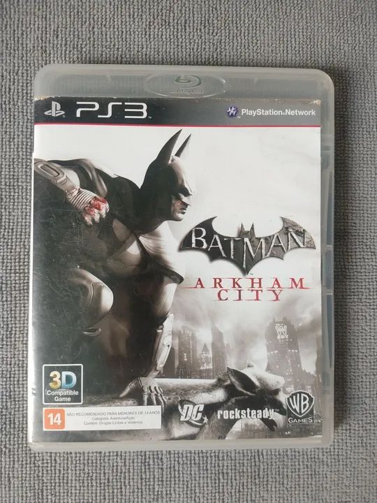 Jogo Batman Arkham City Para PS3