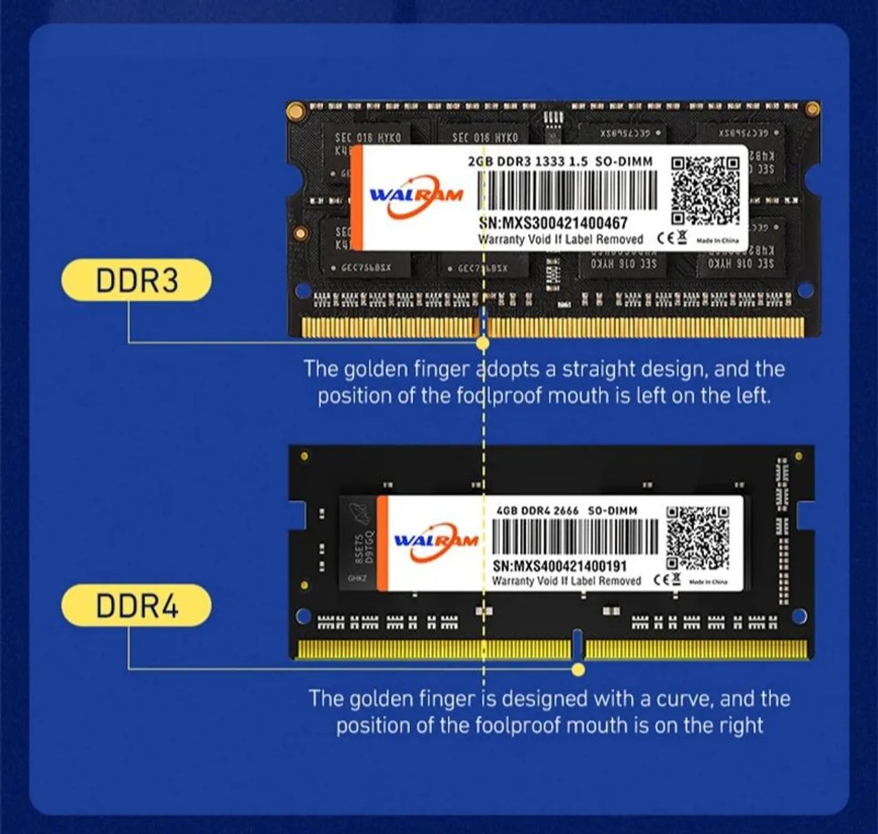 Memória Ram Walram Original 4GB DDR3L 1600 (Lacrado) - Foto 3