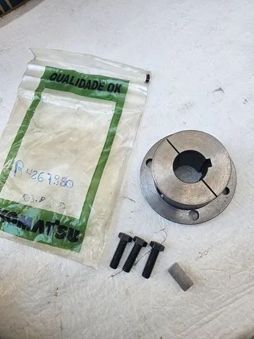 Bucha flange adaptador para equipamentos komatsu novo original