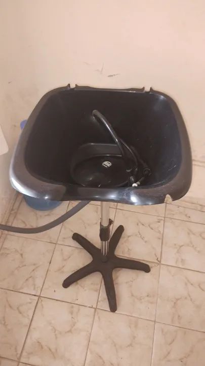 Lavatório portátil para salão de beleza