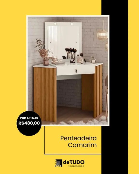 Penteadeira Camarim em Promoção