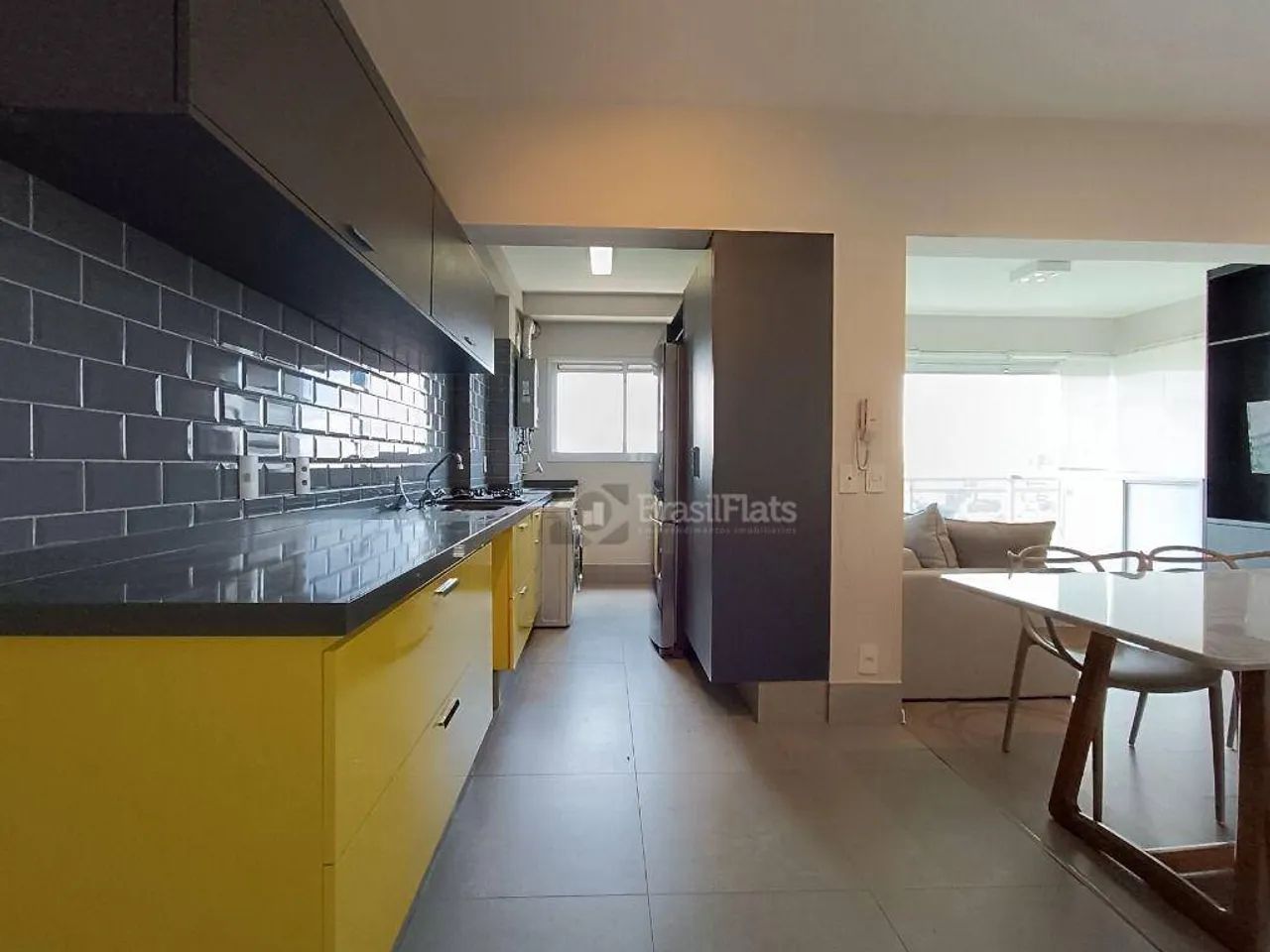 Apartamento com 1 dormitório para alugar, 65 m² por R$ 8.030/mês - Brooklin Paulista - São - Foto 9