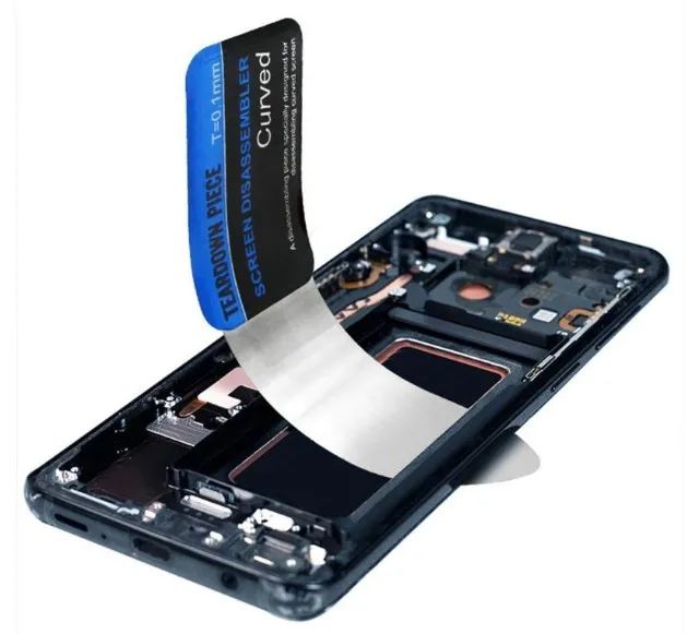 Espátula Para Abertura Lcd Curva Flexível 0,1mm Ultra Fina  Arduino Automação COD-FR55 