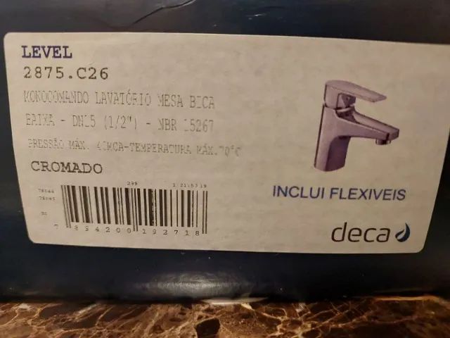 3 unidades de torneira monocomando - Foto 3