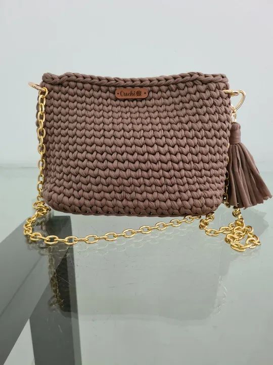 Bolsa de Crochê NOVA - Foto 4