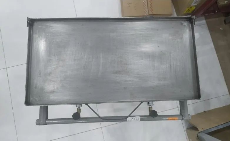 Fogão Ind 2b Mesa Alto Chapa 280*530*800mm Albasa Pé 112777