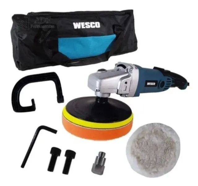 Politriz 7 Pol. 1400w Wesco Ws 4509k 220v - Foto 4