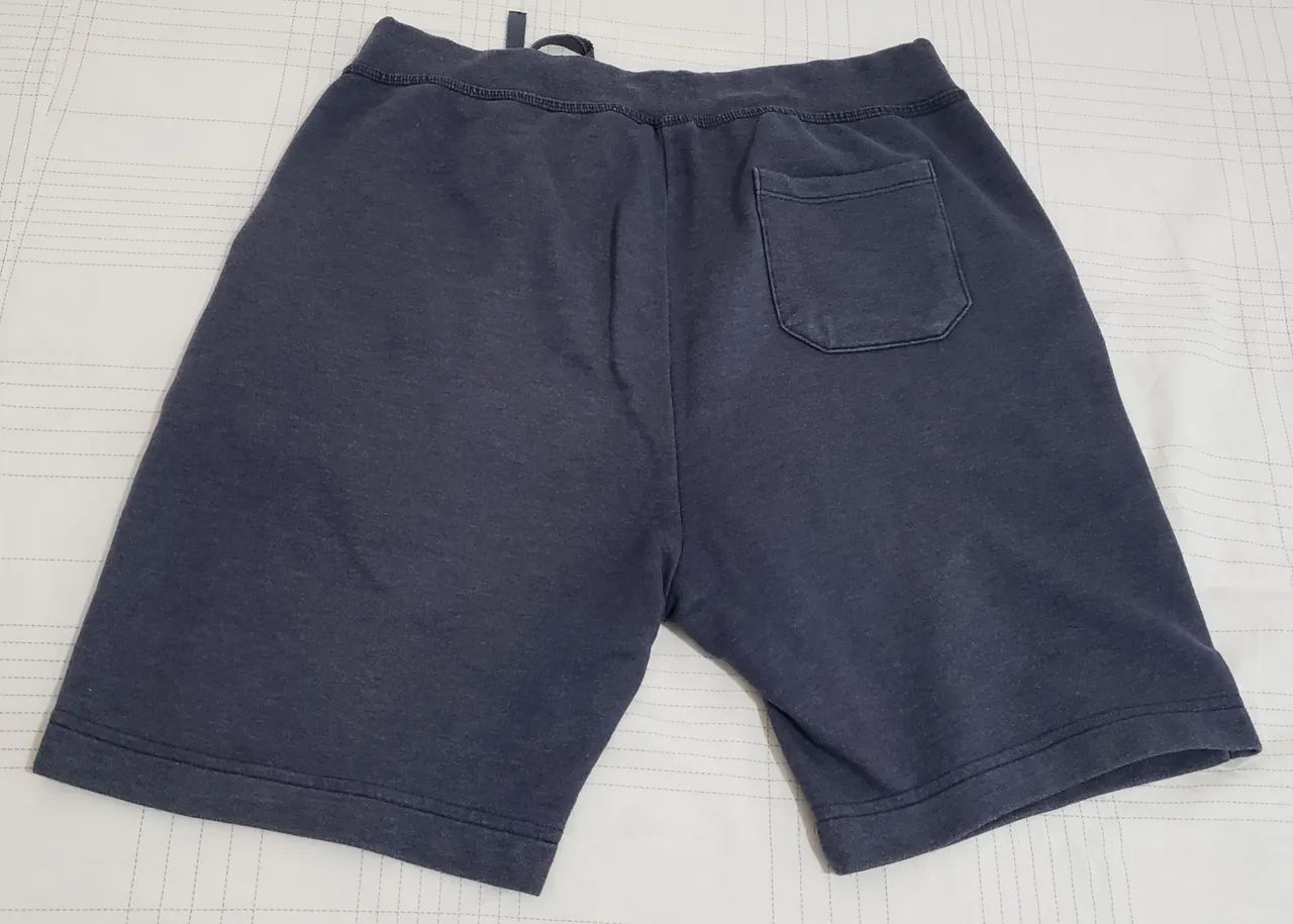 Shorts Moletom Cinza da Hering - Tamanho M - Foto 4