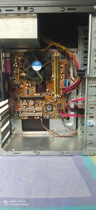 Computador Asus antigo, Intel Core 2 Duo Hd 500gb 2gb Memoria ddr2 - Foto 4