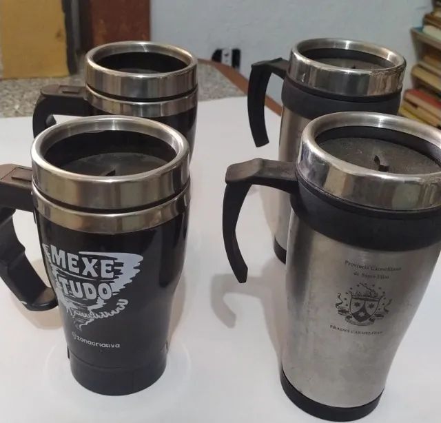 Kit com 04 Canecas personalizadas