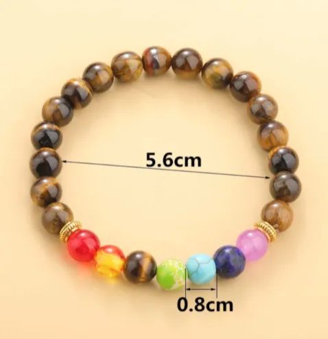 Nova Pulseira de PEDRA olho de tigre 