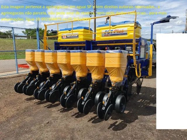 Plantadeira nova por preço de ocasião, tatu pst plus flex 7 linhas pantografica  - Foto 5