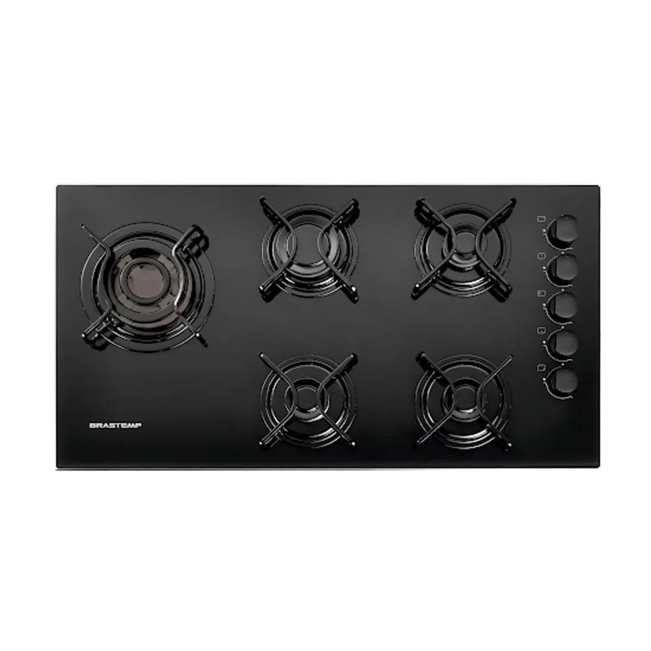 Cooktop 5 bocas Brastemp com quadrichama Fogões e Fornos Res Monte