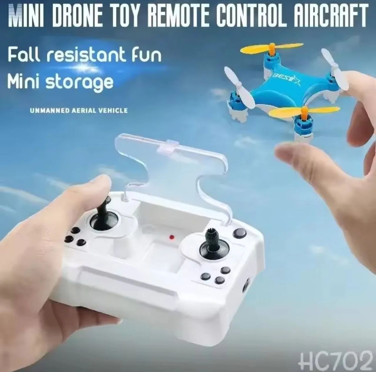 Mini Drone Portátil com Estojo - Foto 3