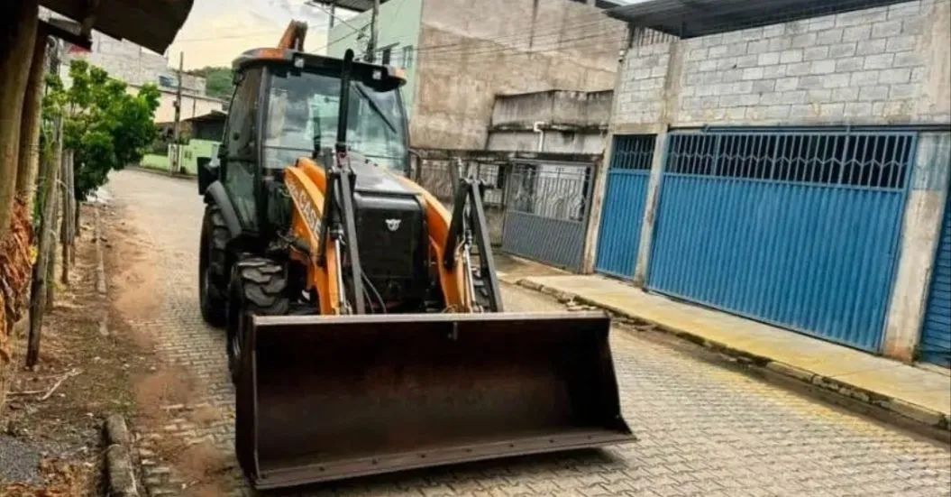 Retroescavadeira Case 580n 2022 4x4 - Foto 2