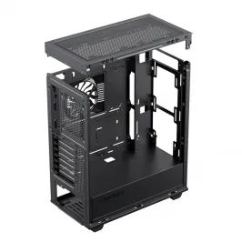 Gabinete Gamer Gamemax Precision Black - WZetta - Foto 5