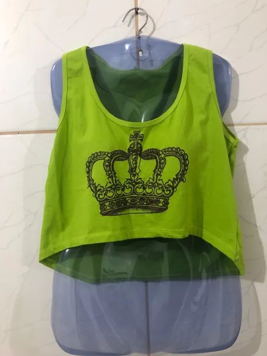 Blusa curta/ Croped (P/M)