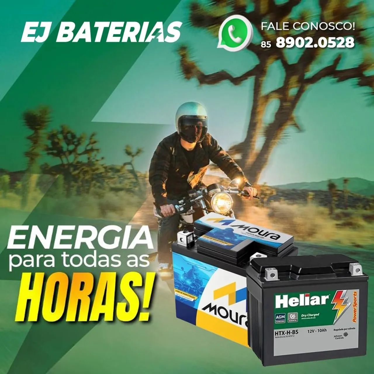Bateria para moto honda cg 160 bros pcx