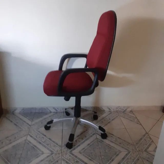 cadeira ofice operativa presidente vermelha - Foto 2