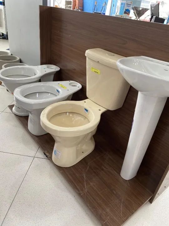 Vaso sanitário convencional ou com Caixa Acoplada - Construmad Materiais de Construção - Foto 6