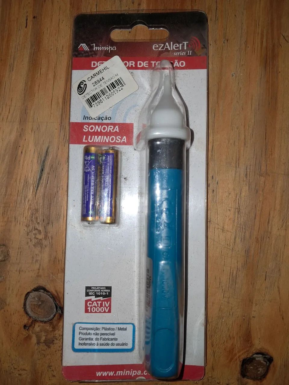 PROMOÇÃO Detector de Tensão Minipa ezAlerT series 2