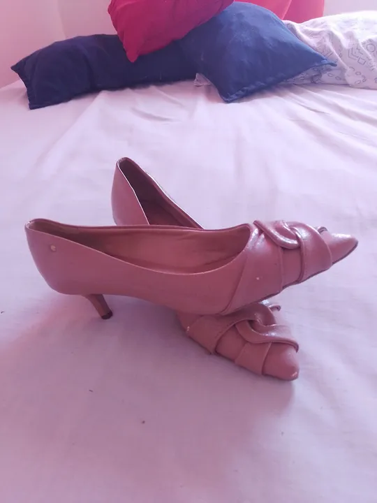 SAPATO SOCIAL FEMININO BEGE