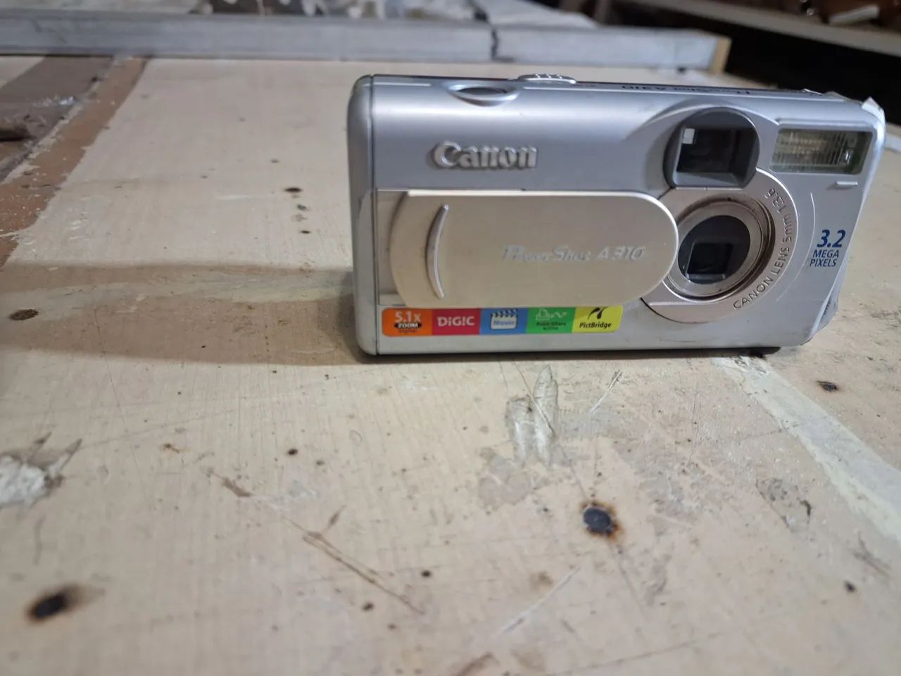 Câmera Digital Canon PowerShot A310 3.    nao sei se esta funcionando 2MP