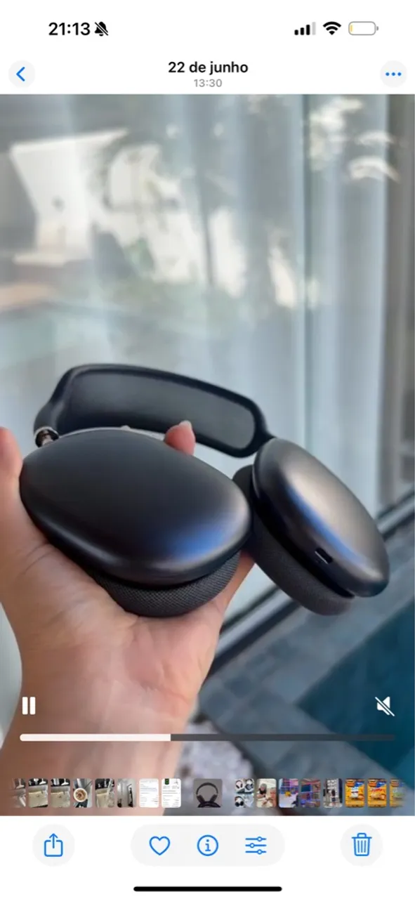 Fones aplle AirPods Pro Max original