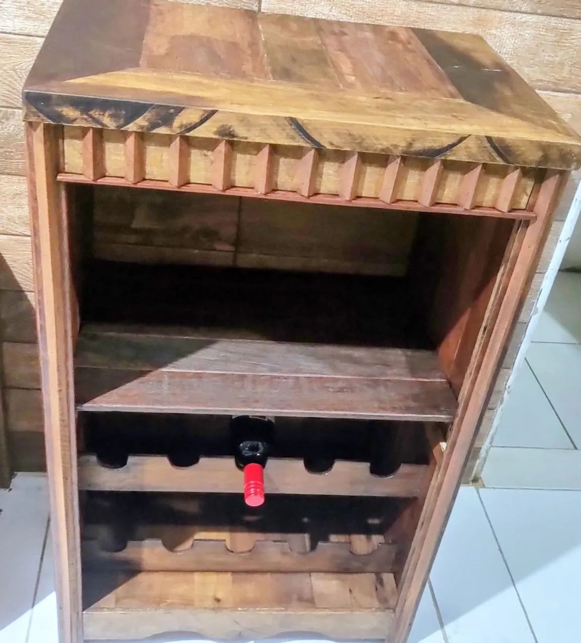 Balcão adega madeira maciça  - Foto 2